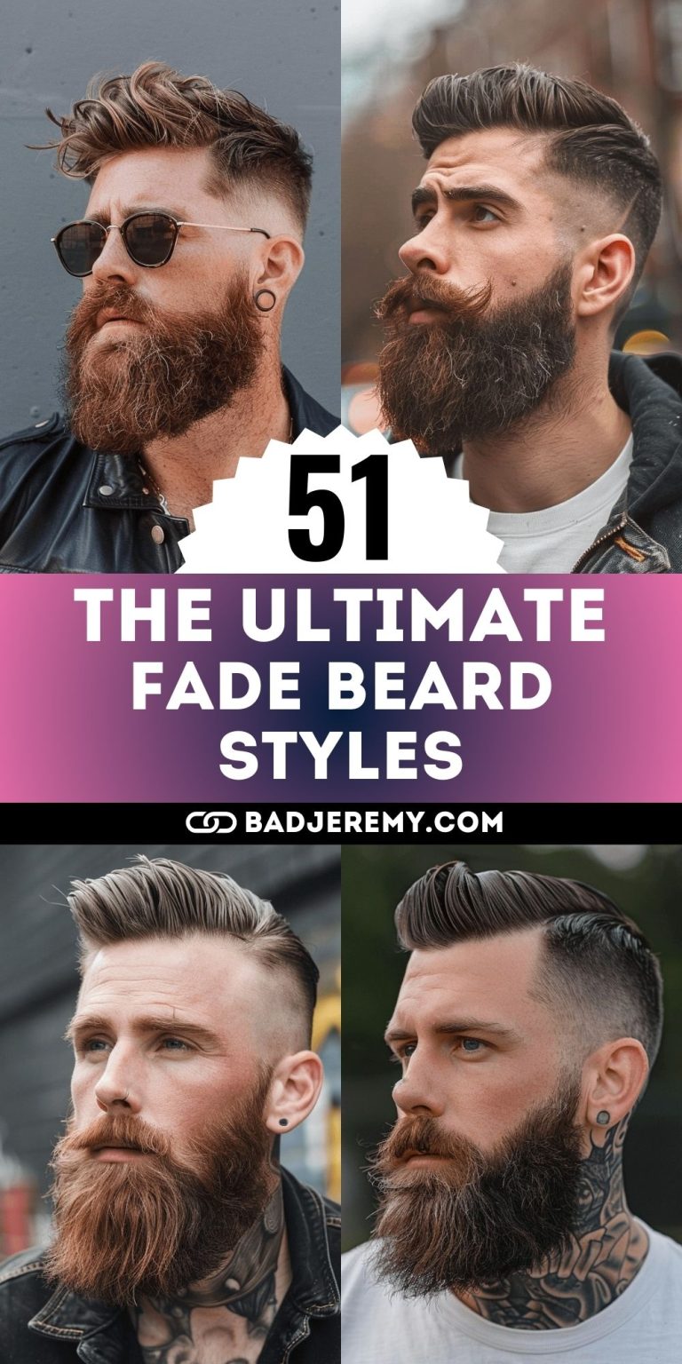 51 Dynamic Faded Beard Haircut Styles for the Modern Man