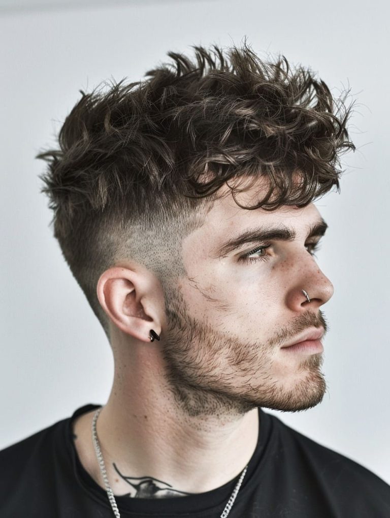 45 Bold Textured Fade Haircuts for Men: Elevate Your Style Game