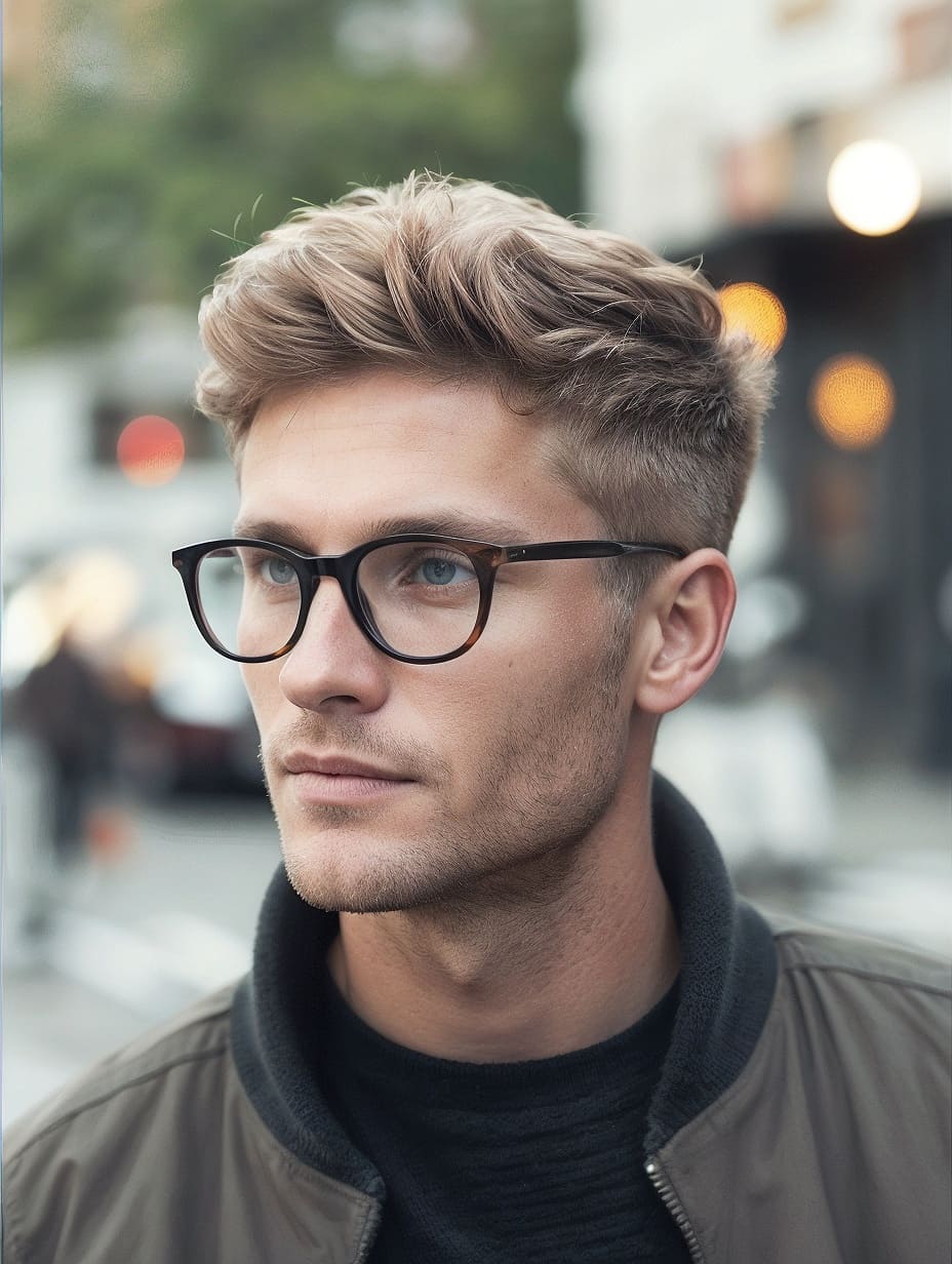 35 Stunning Hairstyles for Men with Glasses: Discover Your Signature Look