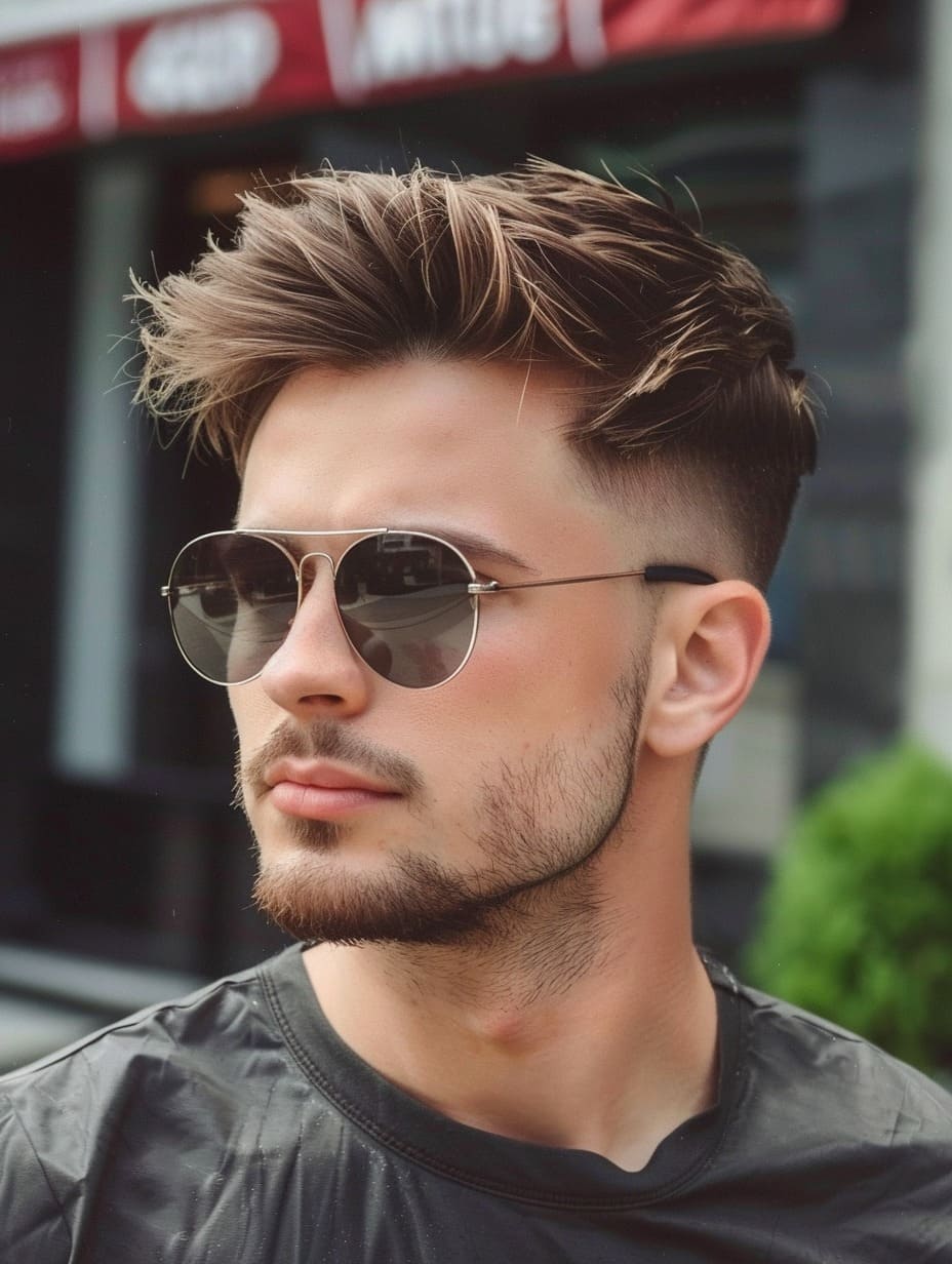 45 Bold Textured Fade Haircuts for Men: Elevate Your Style Game