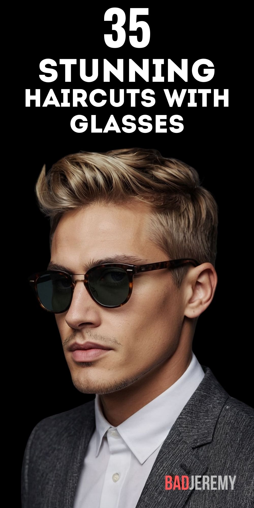 35 Stunning Hairstyles for Men with Glasses: Discover Your Signature Look